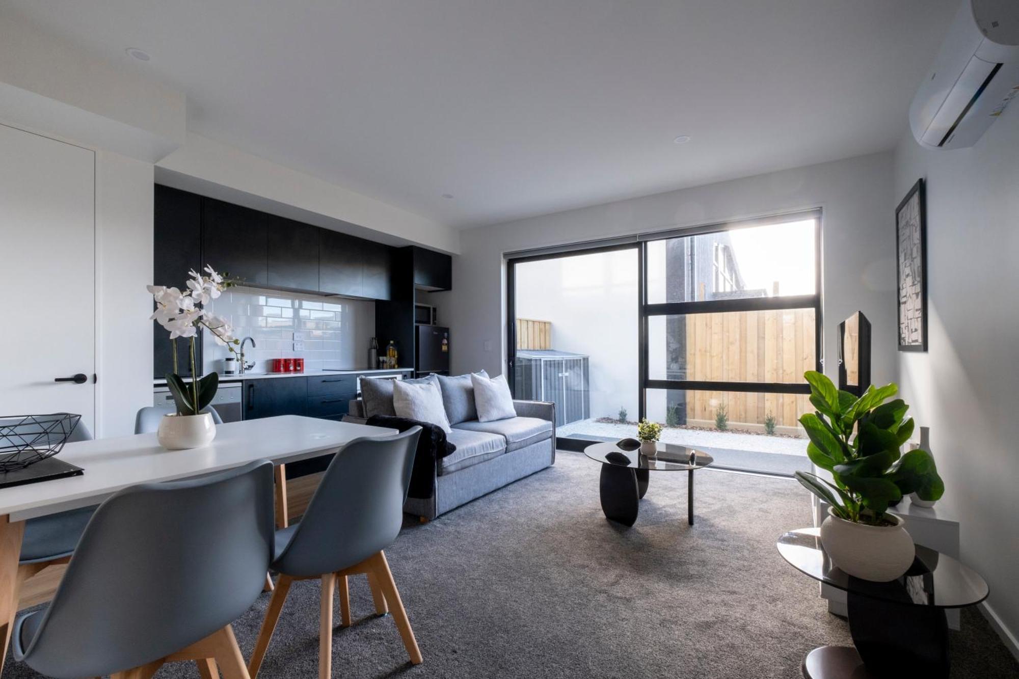 Luxury 2 Bed Townhome In Cbd Christchurch Exterior photo