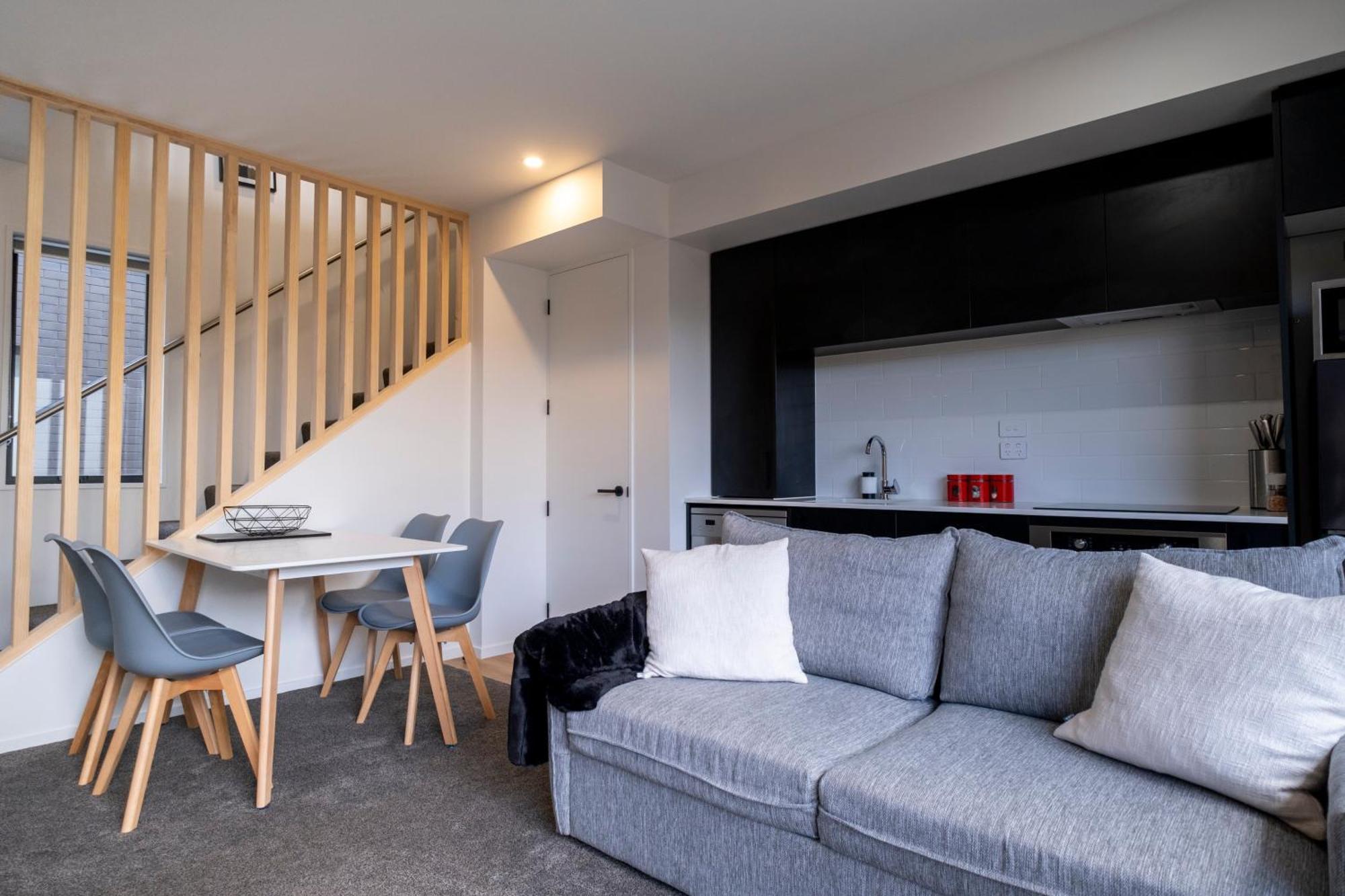 Luxury 2 Bed Townhome In Cbd Christchurch Exterior photo